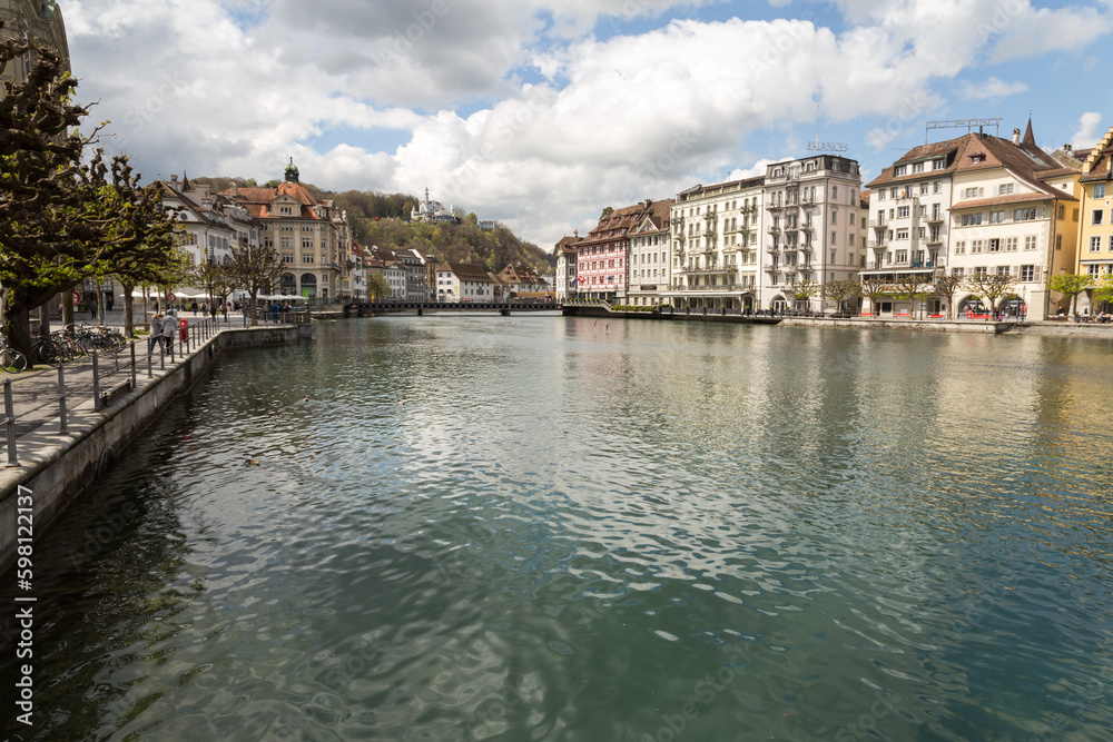 Obraz premium Lac à Lucerne