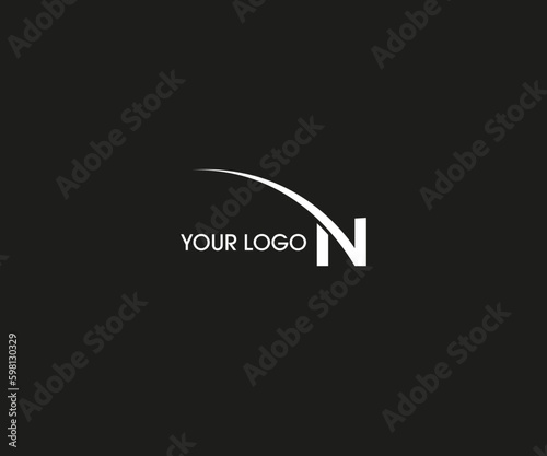 N business logo design photo