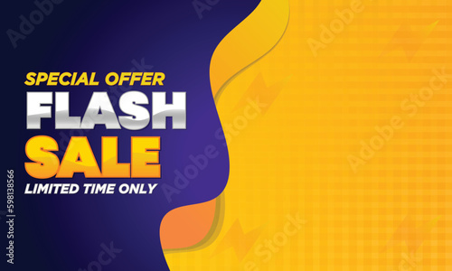 flash sale discount banner template promotion posts. super sale banner template design. web banner for mega sale promotion discount sale banner. end of season special offer banner