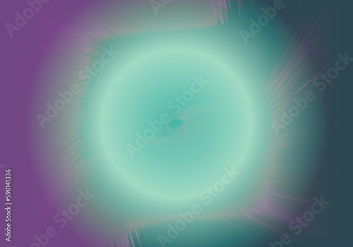 Fondo abstracto de círculo azul sobre tonos morados 