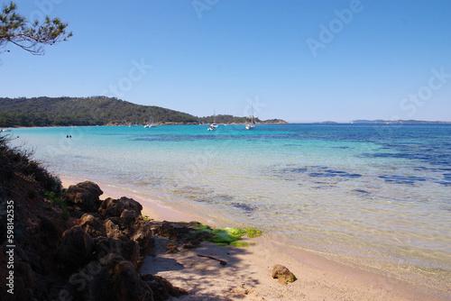 Plage de notre dame (Ile de Porquerolles - France)