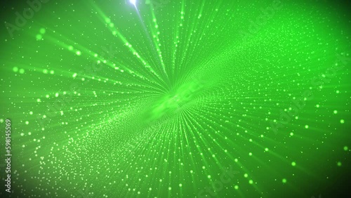 4k abstract particle digital technology connection and innovation concept	