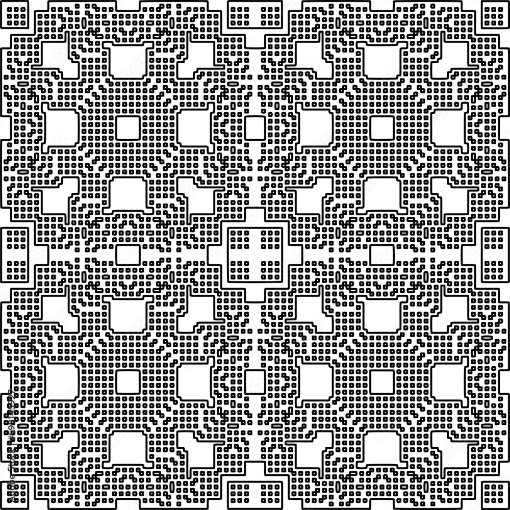 Repeating patterns of lines. Black and white pattern for web page, textures, card, poster, fabric, textile.
Repeating patterns of lines. Black and white pattern for web page, textures, card, poster, fabric, textile.