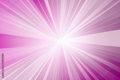 Light Pink Gradient Background with Rays Abstract Texture - Generative AI