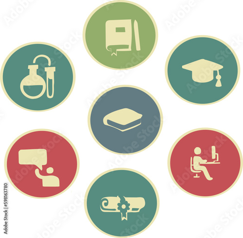icon set
Icon set of education for personal and commercial vector
 photo