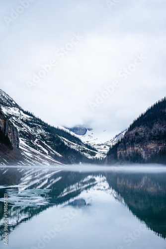 lake in winter