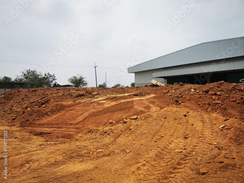 Preparation for construction of Foundations work