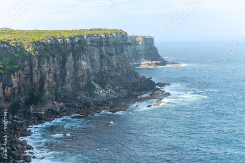 Dramatic cliffs of North Head