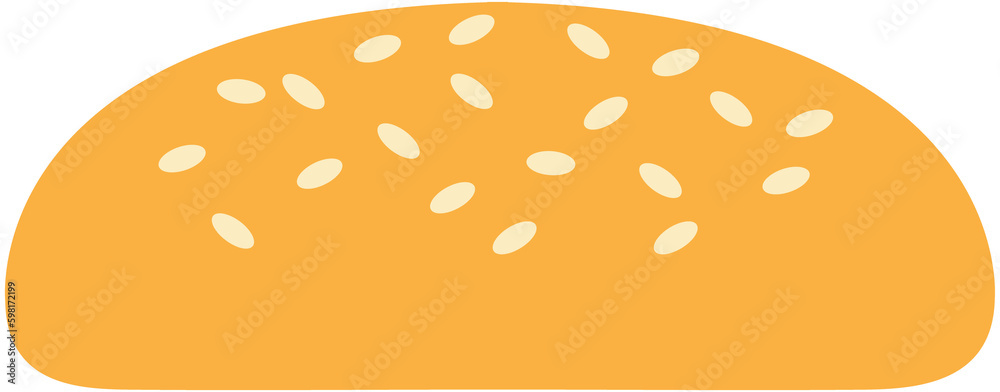 Burger Bread cartoon design Burger Bread cartoon design
