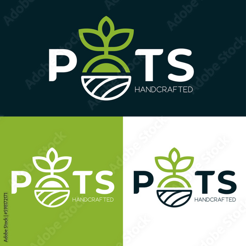 Pots handcrafted