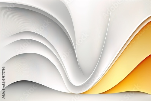 Orange and White Futuristic Stripe Background Graphic