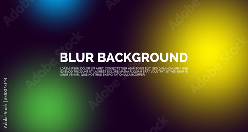 Blur Light HD background Vector