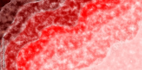 red watercolor background