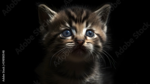 Kitten Portrait © Keir