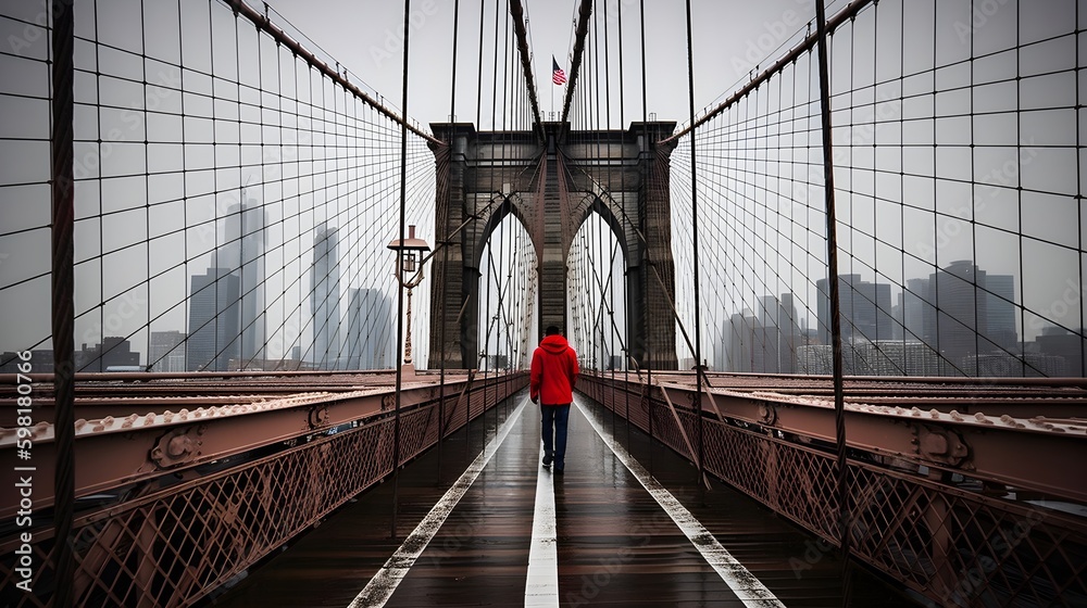 Obraz premium city bridge city