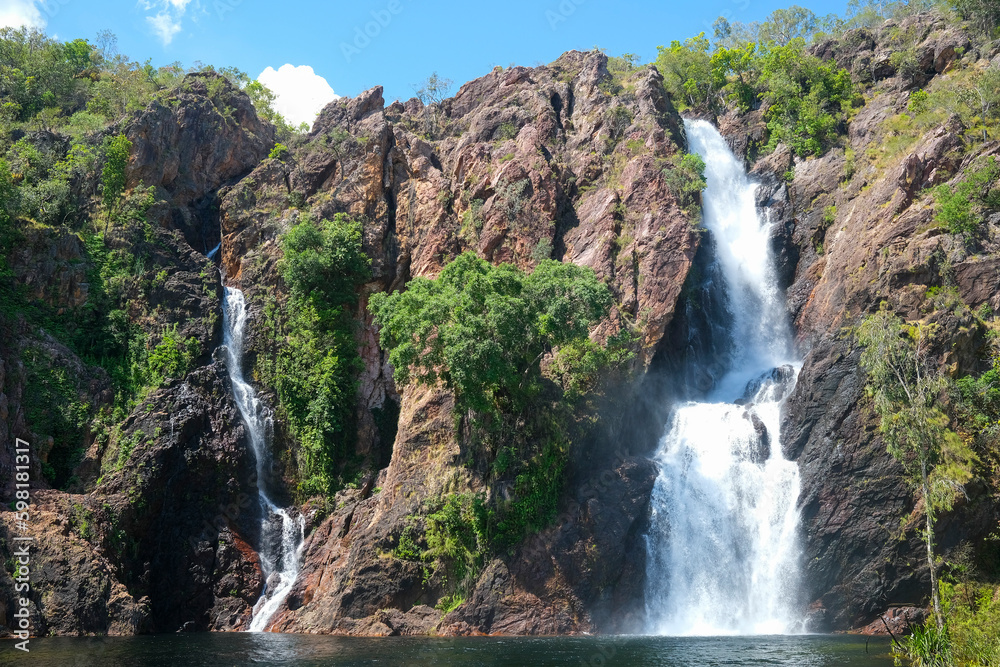 Wangi Falls in Litchfield National Park, Northern Territory of Australia