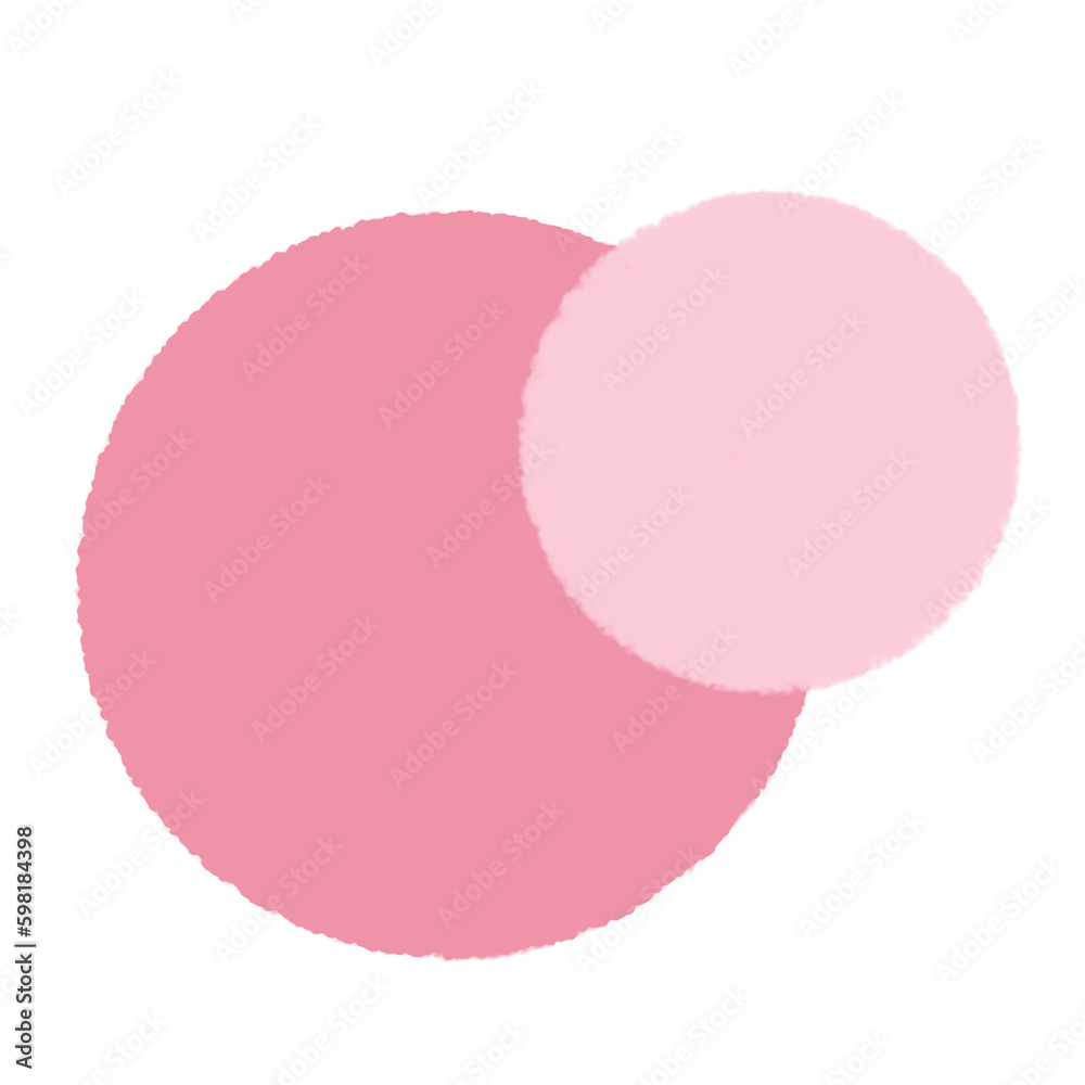 pink color circle pink color circle