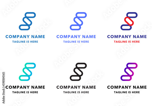 S letter logo design creative vector logo with letter s creative concept
