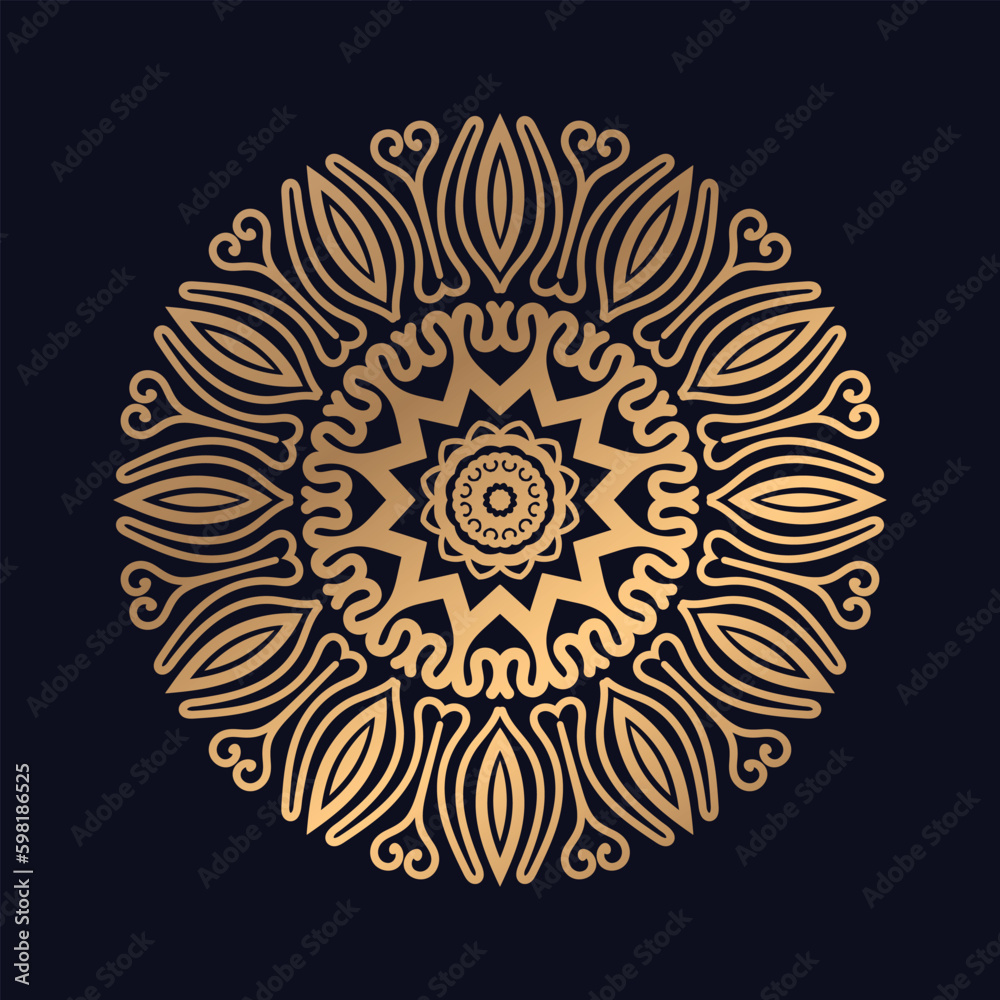 Luxury ornamental mandala design illustrations background vector template Luxury ornamental mandala design illustrations background vector template