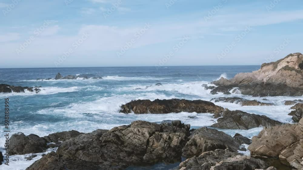 The Waves in Monterey County, California The Waves in Monterey County, California
