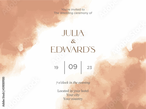 wedding card