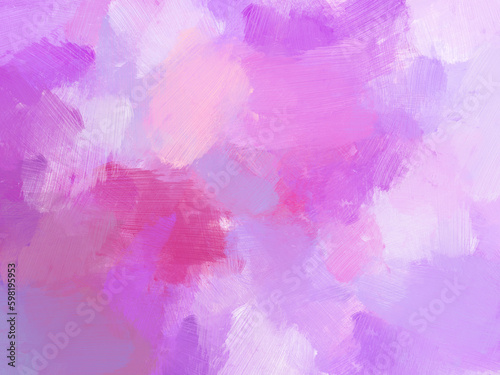 simple background with colorful oil paint brushes