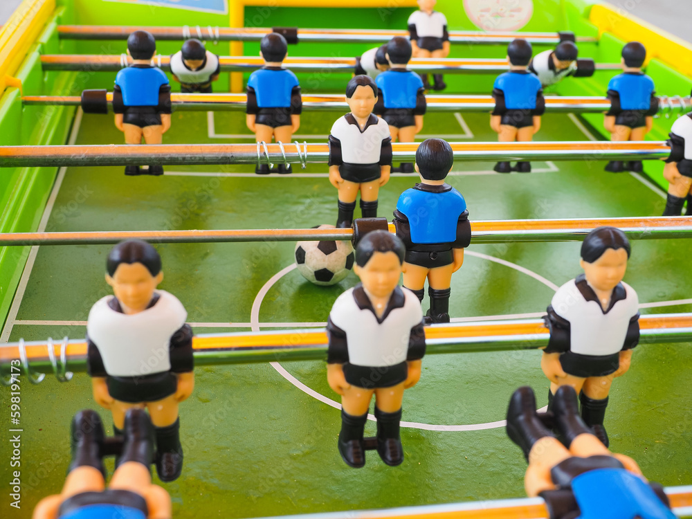 table foosball green field plastic toy table foosball green field plastic toy