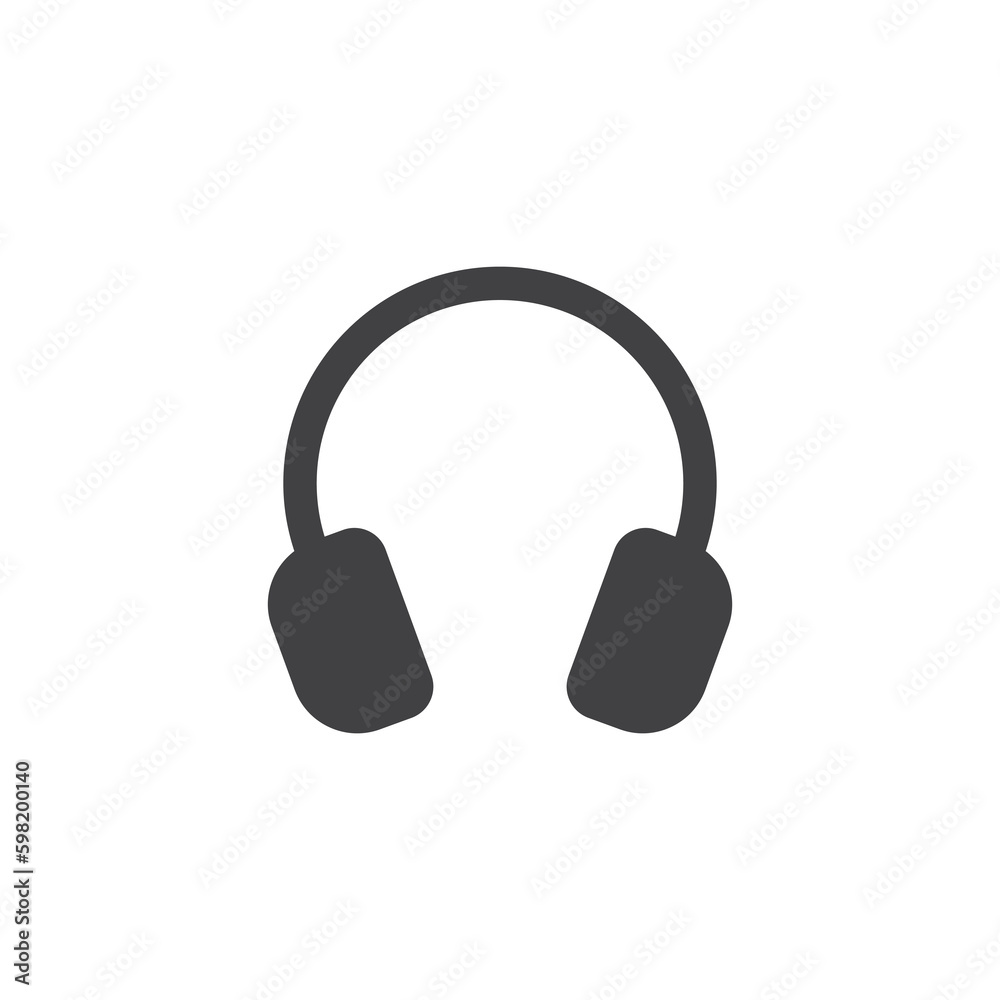 headphones vector icon headphones vector icon