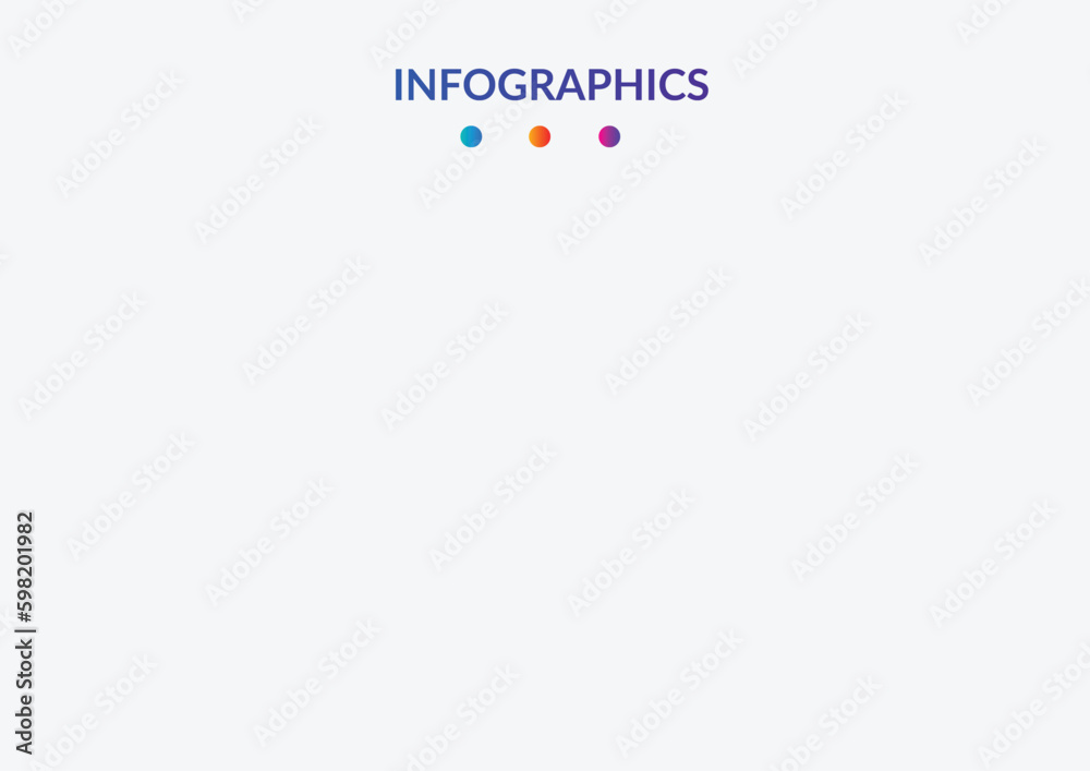 Flat gradient infographic element collection design set template Flat gradient infographic element collection design set template