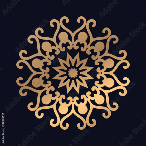 Beautiful Mandala Vector Design Element ornament decoration mandala design