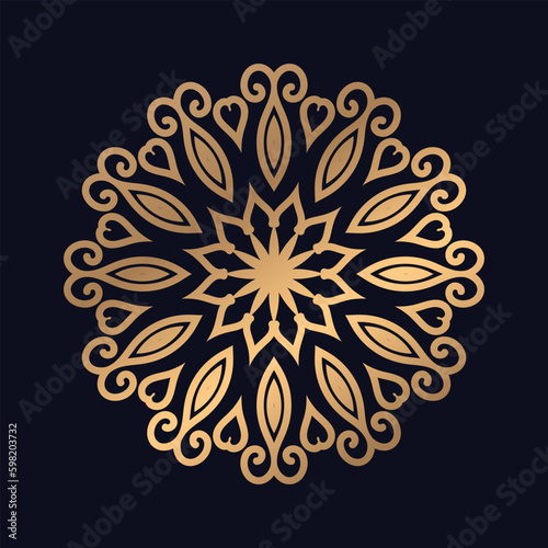 Colorful Mandala Vector Design Element ornament decoration mandala design © tanvir enayet