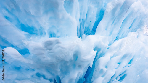 the texture of ice. an ancient glacier. beautiful ice. arctic ice