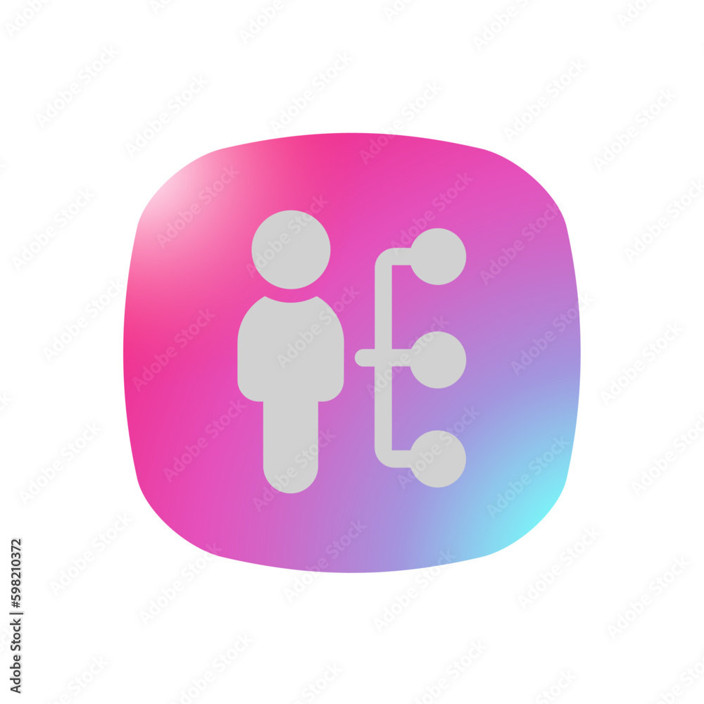 User Network - Pictogram (icon) User Network - Pictogram (icon)