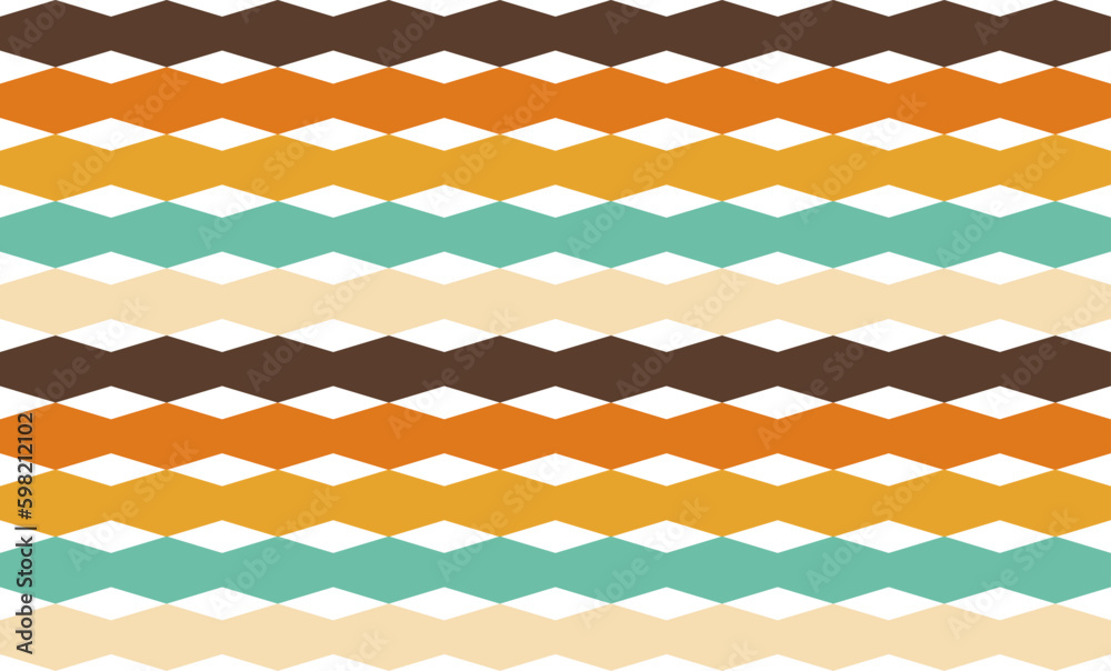 vintage diamond pattern wallpaper