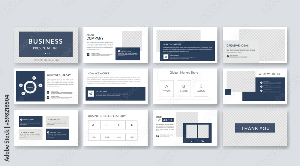 Minimal slides presentation background template. business PowerPoint presentation template Minimal slides presentation background template. business PowerPoint presentation template
