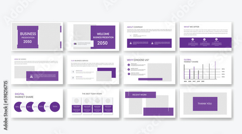 Minimal slides presentation background template.  business PowerPoint presentation template