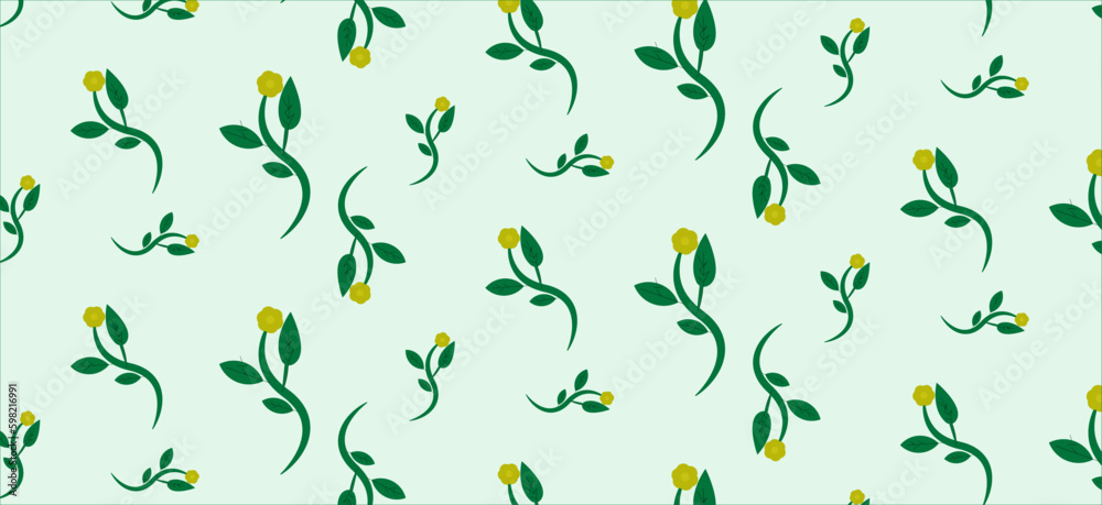 2d illustration vector floral pattern 2d illustration vector floral pattern