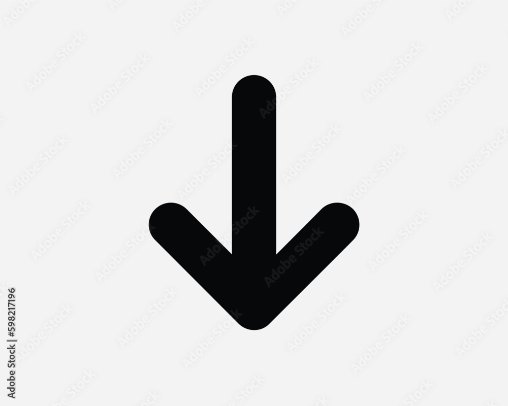 Down Arrow Icon. Below Under Underneath Bottom Downward Sign. Download Reverse Backout Point Pointer Symbol Vector Graphic Illustration Clipart Cricut Down Arrow Icon. Below Under Underneath Bottom Downward Sign. Download Reverse Backout Point Pointer Symbol Vector Graphic Illustration Clipart Cricut