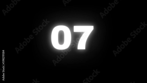 Countdown Timer Animated Video