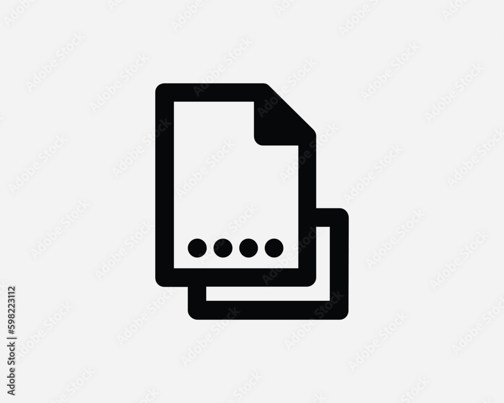 File Line Icon. Document Page Paper Business Office Contract Word Letter Folder Linear Symbol Sign Black Vector Graphic Illustration Clipart Cricut File Line Icon. Document Page Paper Business Office Contract Word Letter Folder Linear Symbol Sign Black Vector Graphic Illustration Clipart Cricut