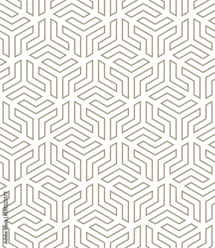 A seamless pattern with lines that are drawn by hand