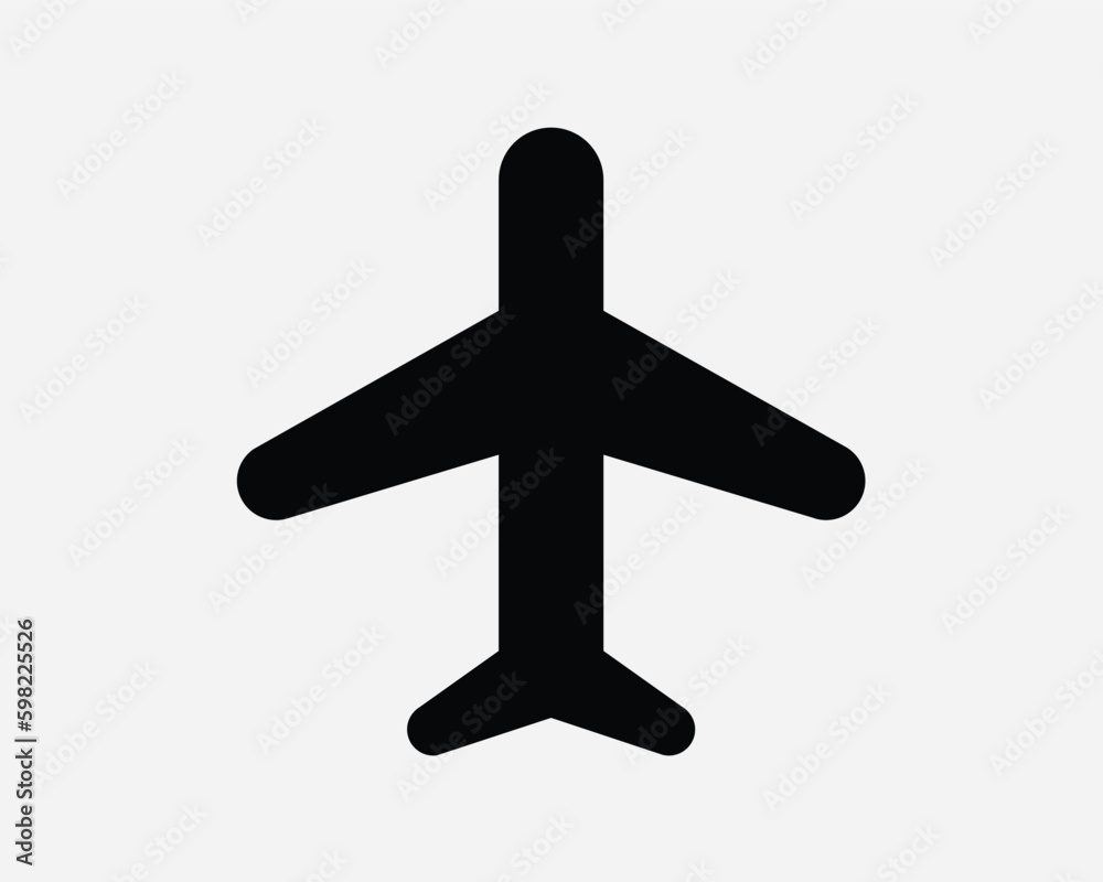 Air Plane Airplane Aircraft Aeroplane Flight Airport Aircraft Aviation Airline Black and White Icon Sign Symbol Vector Artwork Clipart Illustration Air Plane Airplane Aircraft Aeroplane Flight Airport Aircraft Aviation Airline Black and White Icon Sign Symbol Vector Artwork Clipart Illustration