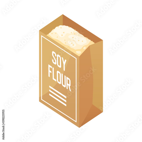 Soy Flour Icon