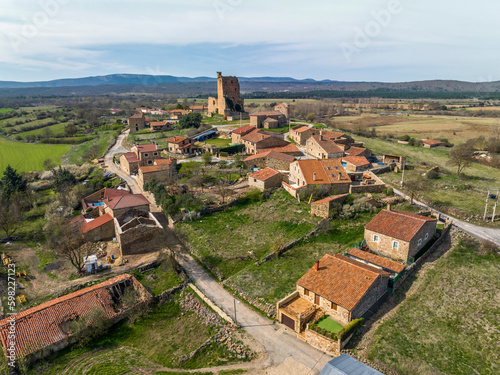 Castle of Hinojosa de la Sierra Spain
