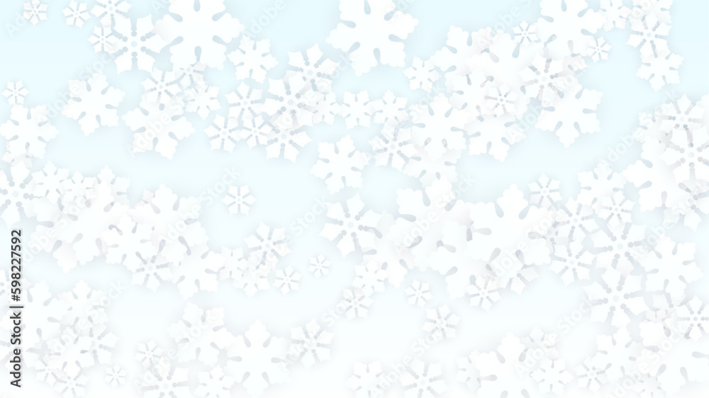 Christmas Vector Background with Falling Snowflakes. Isolated on Red Background. Realistic Snow Sparkle Pattern. Snowfall Overlay Print. Winter Sky. Papercut Snowflakes. Christmas Vector Background with Falling Snowflakes. Isolated on Red Background. Realistic Snow Sparkle Pattern. Snowfall Overlay Print. Winter Sky. Papercut Snowflakes.