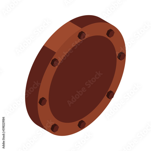 Isometric Machine Element