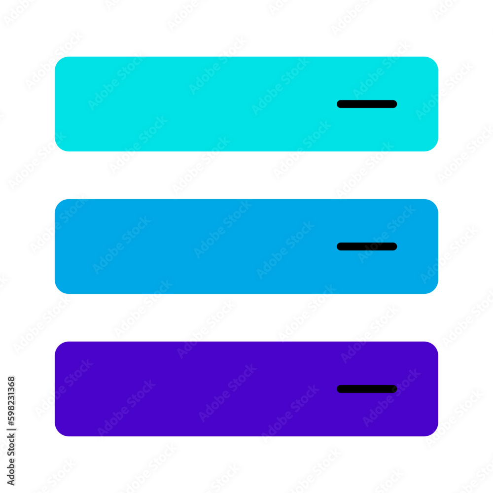 option menu user interface button blue icon vector illustration option menu user interface button blue icon vector illustration