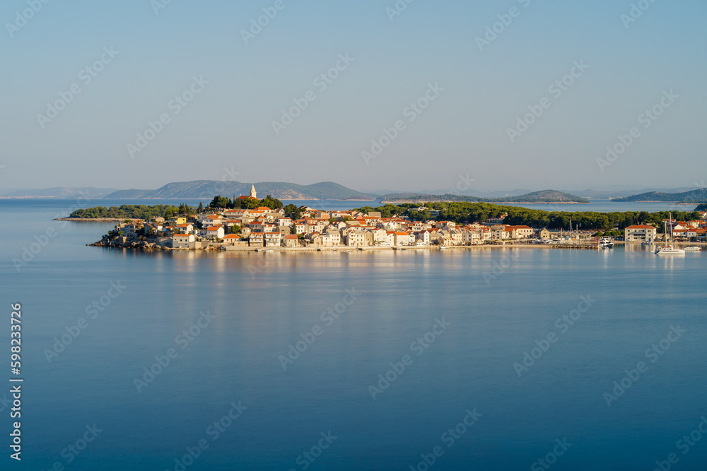 View of the old town of Primošten, Croatia