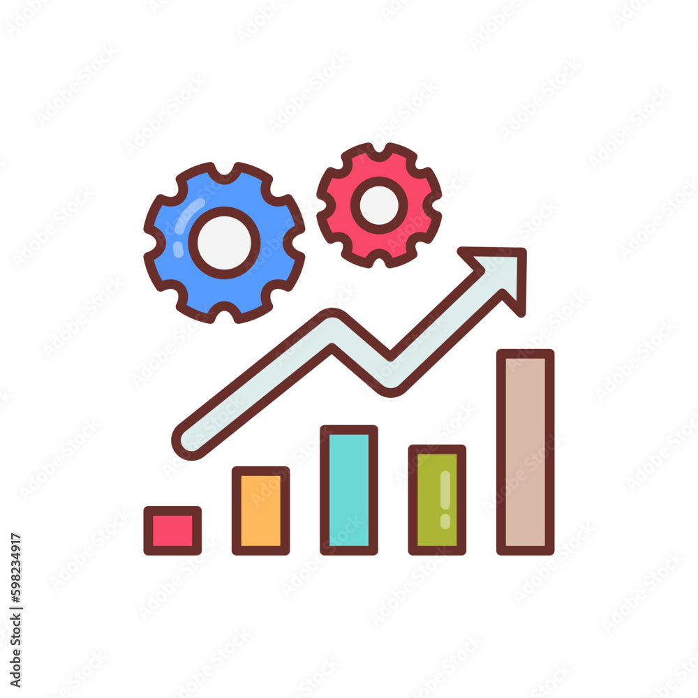 Efficiency icon in vector. Illustration Efficiency icon in vector. Illustration