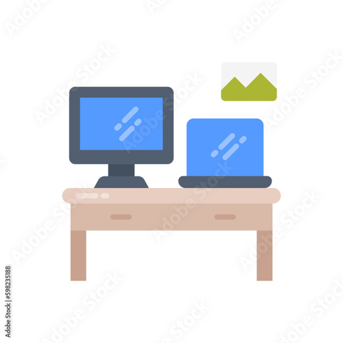 Multiple Devices icon in vector. Illustration